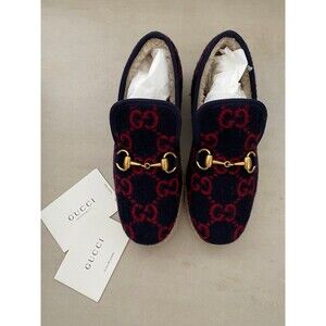 Gucci shearling wool shoes 35
